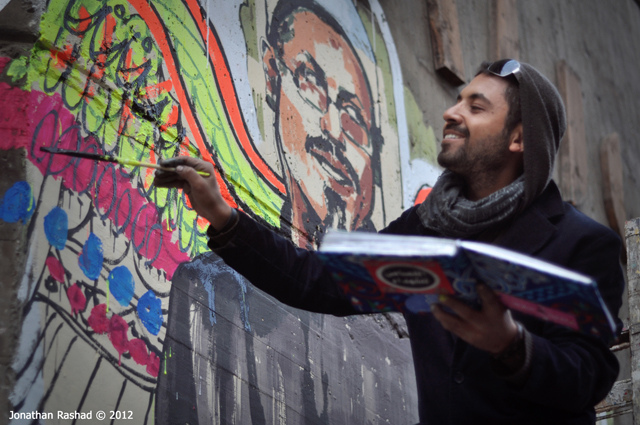 YMS pievienojas revolucionārs graffiti mākslinieks!