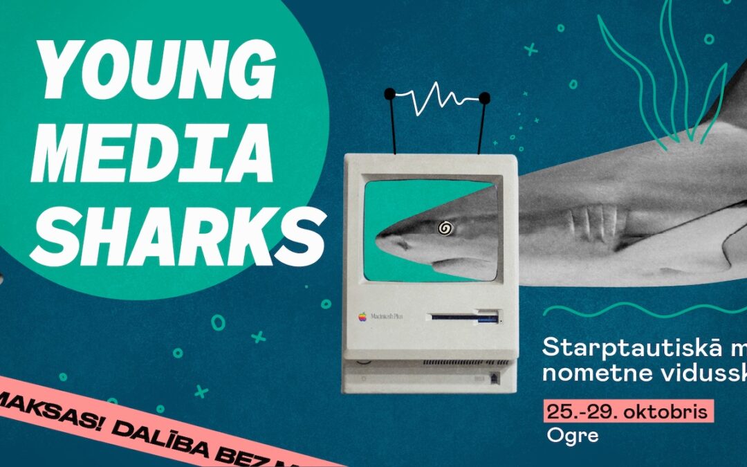 Ogrē norisināsies starptautiskā mediju nometne vidusskolēniem «Young Media Sharks»